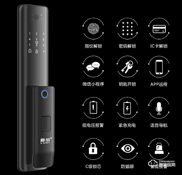 鹿帝智能鎖智慧生活入口，守護居家更牢靠