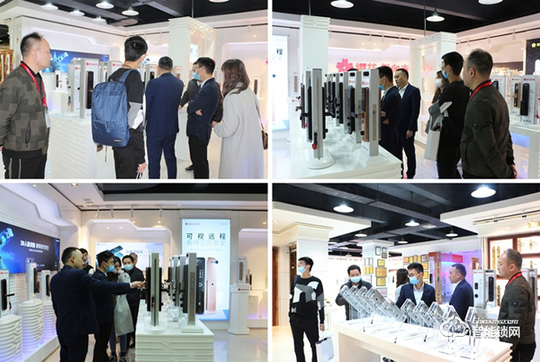 佳兆業科創集團領導一行蒞臨櫻花智能鎖參觀考察