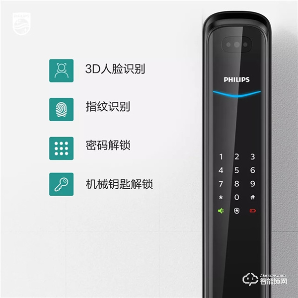 飛利浦智能鎖，解鎖智能美好生活