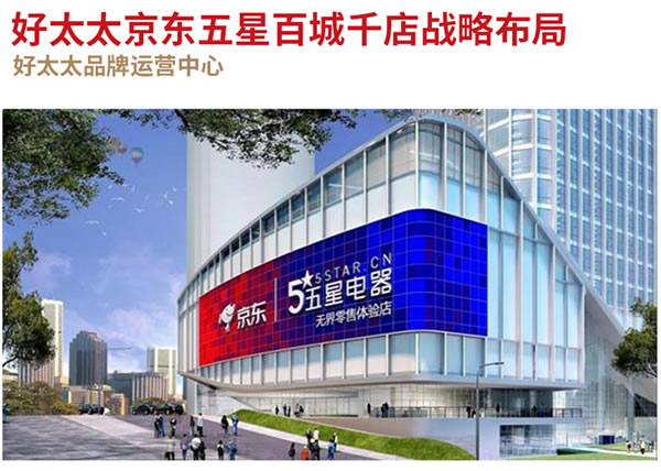 品牌大動(dòng)作 | 好太太京東五星百城千店戰(zhàn)略成功布局！
