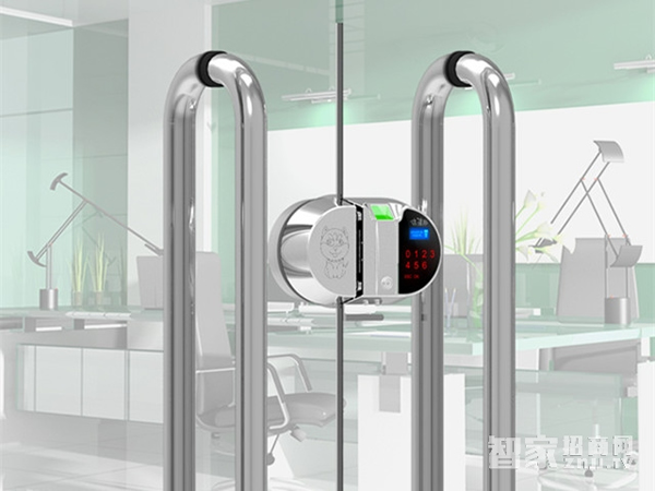 玻璃門智能指紋鎖如何安裝