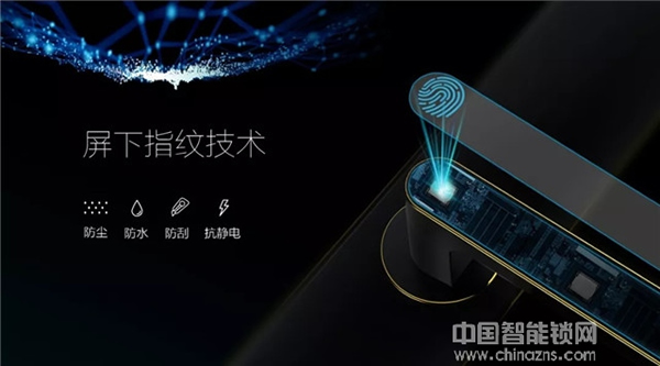 匯泰龍首款屏下指紋鎖全新上市 厚度僅1.0cm！