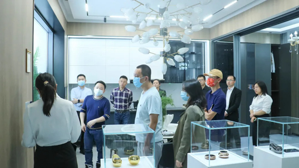 中國(guó)郵電器材集團(tuán)到BSPH智能家居考察