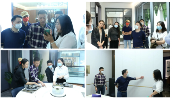 中國(guó)郵電器材集團(tuán)到BSPH智能家居考察