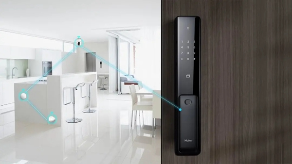 海爾第三代全自動智能門鎖P18，拯救你的“鎖門強迫癥”
