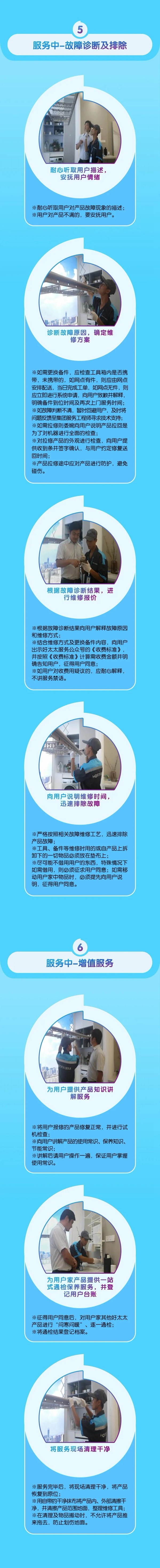 好太太上門服務規范