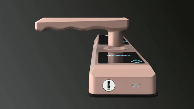 金點(diǎn)原子智能鎖JD-6101，不止方便更安全！