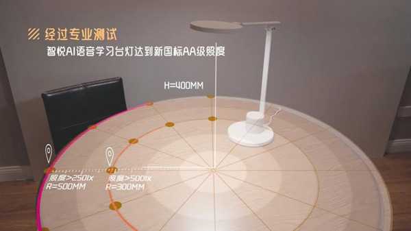 鴻雁智悅AI語音學(xué)習(xí)臺燈來了