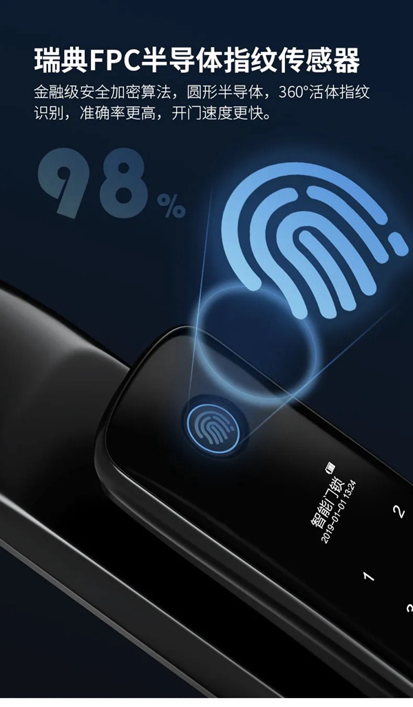 博克智能鎖旗艦產品I16發布 守護您的家庭