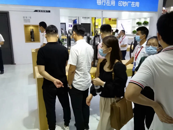 忠恒高配智能鎖：中國建博會（廣州）展廳人氣爆棚