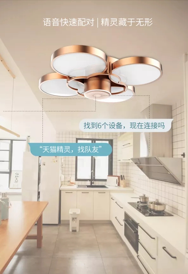 鴻雁智悅語(yǔ)音吸頂燈重磅上市 打造家庭小場(chǎng)景中控平臺(tái)
