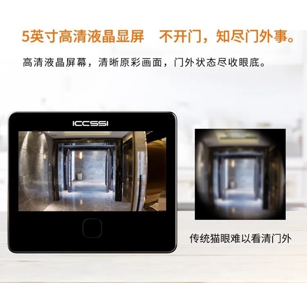 艾棲驚艷新品：視覺盛宴，M3智能貓眼初登場。