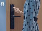 飛利浦智能鎖:全自動鎖體一步開門,火速回家安頓好戰利品