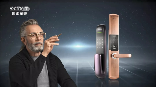 亞太天能智能鎖為安全可靠代言，品牌煥新榮登中央電視臺