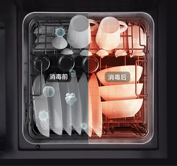 云米全屋互聯(lián)網(wǎng)家電新款水槽洗碗機 幫你脫離洗碗苦惱
