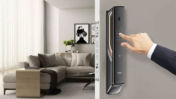 海爾智慧家居御·S70智能門鎖 讓你時刻倍感安心