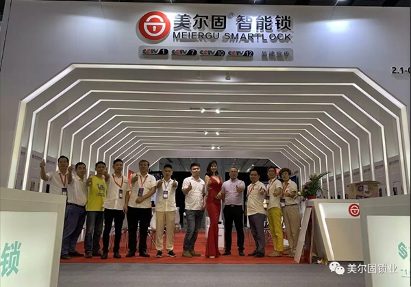 美爾固智能鎖2019廣州建博會，再掀智能安防技術與中式生活美學新潮流