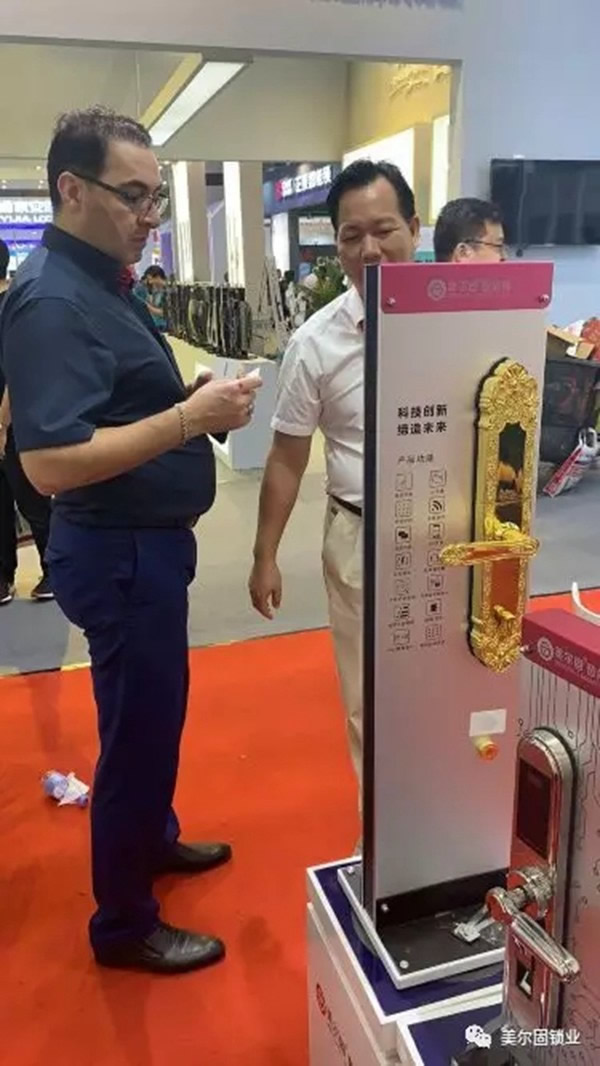 美爾固智能鎖2019廣州建博會，再掀智能安防技術與中式生活美學新潮流