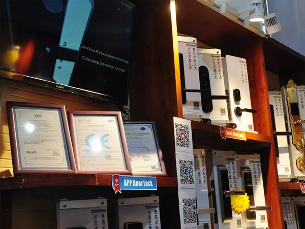 摩力智能鎖攜新品S3驚艷亮相第125屆廣交會