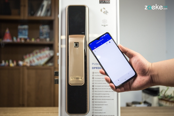 多瑪凱拔DP850智能鎖，保護您家庭安全的智能屏障