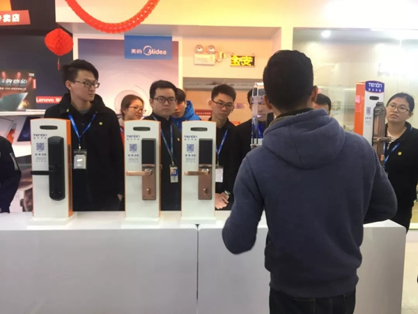 亞太天能智能鎖榮獲蘇寧渠道極速成長獎