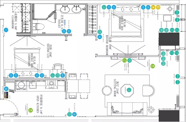 WULIAN南京物聯傾力打造貴陽雙子塔內的智能家居