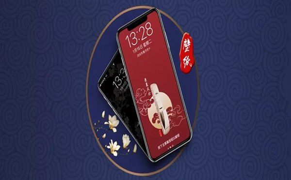 因特智能鎖復(fù)古宮廷風(fēng)手機(jī)壁紙瘋狂圈粉