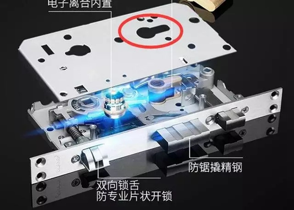 德施曼小嘀云智能鎖教你如何分辨真假插芯鎖芯