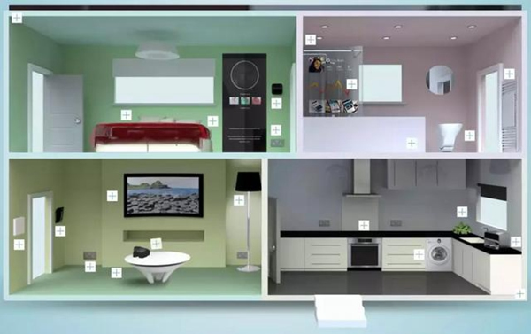 頂吉智能鎖帶您體驗智能家居生活體驗館