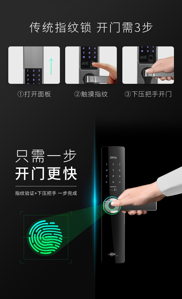 KSMAK金指碼智能鎖讓你愛上回家，給你帶來智能家居新體驗