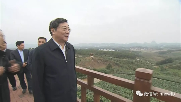 多特智能鎖迎接湖南省省委書記杜家毫一行蒞臨調研