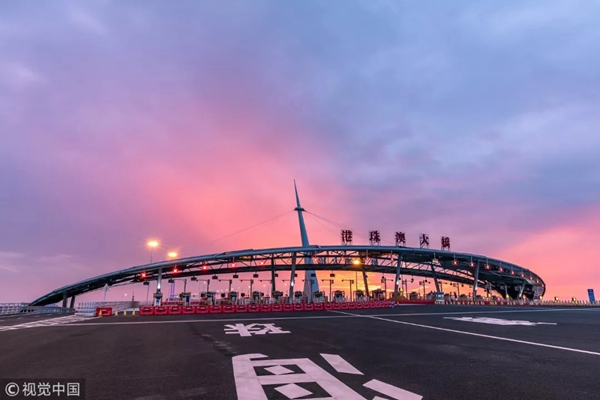 科裕智能指紋鎖祝賀港珠澳大橋正式通車(chē)