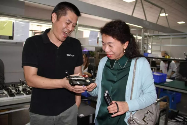 智家人智能鎖迎來五金聯盟秘書處訪察小組