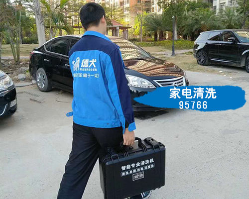 惠州家電清洗找德犬95766，專業惠州上門油煙機清洗空調