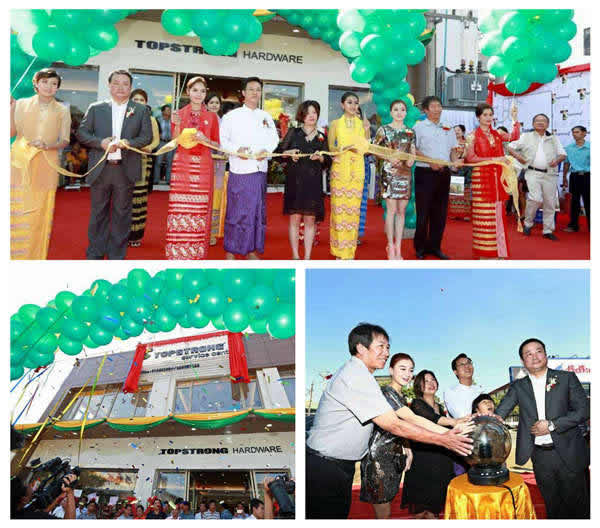 頂固五金進(jìn)駐緬甸，首家專賣店開業(yè)大吉