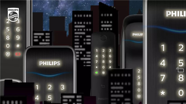 飛利浦智能鎖：智能鎖的管理密碼很重要