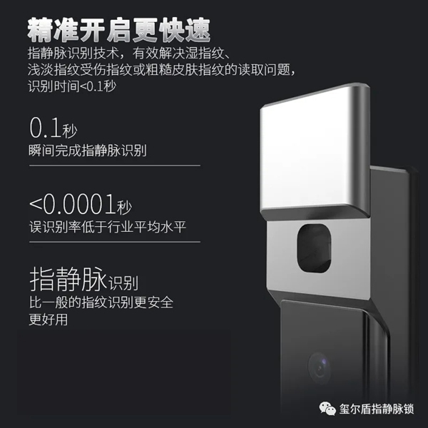 一起看看璽爾盾全自動指靜脈貓眼鎖如何展現新風采
