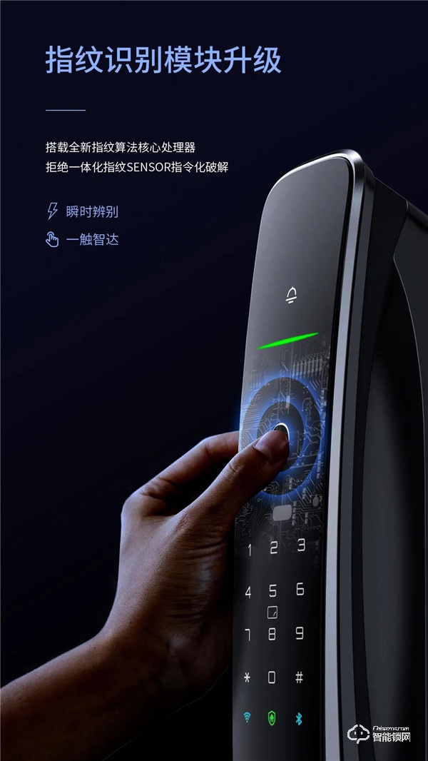 超凡新品丨A9高端旗艦全自動指紋鎖驚艷亮相 超凡新品丨A9高端旗艦全自動指紋鎖驚艷亮相