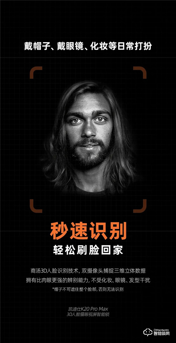 旗艦新品全球首發 | 凱迪仕K20 Pro Max 3D人臉貓眼視屏智能鎖,解鎖滿級守護力! 旗艦新品全球首發 | 凱迪仕K20 Pro Max 3D人臉貓眼視屏智能鎖,解鎖滿級守護力!