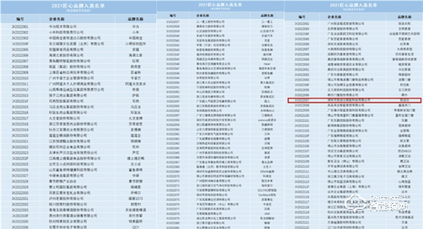 智能鎖行業唯一入選品牌！Kaadas凱迪仕勇奪2021“匠心品牌”稱號！