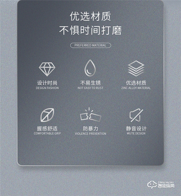 匯泰龍B1-Y 室內靜音隱形門鎖 匯泰龍B1-Y 室內靜音隱形門鎖