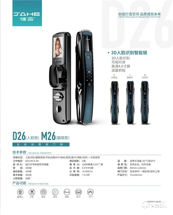 佳合智能鎖 | 高安全，高信賴，更科技