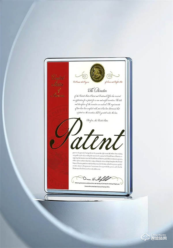 國(guó)際認(rèn)可｜名門靜音鎖體斜舌緩沖結(jié)構(gòu)榮獲美國(guó)發(fā)明專利證書(shū)！