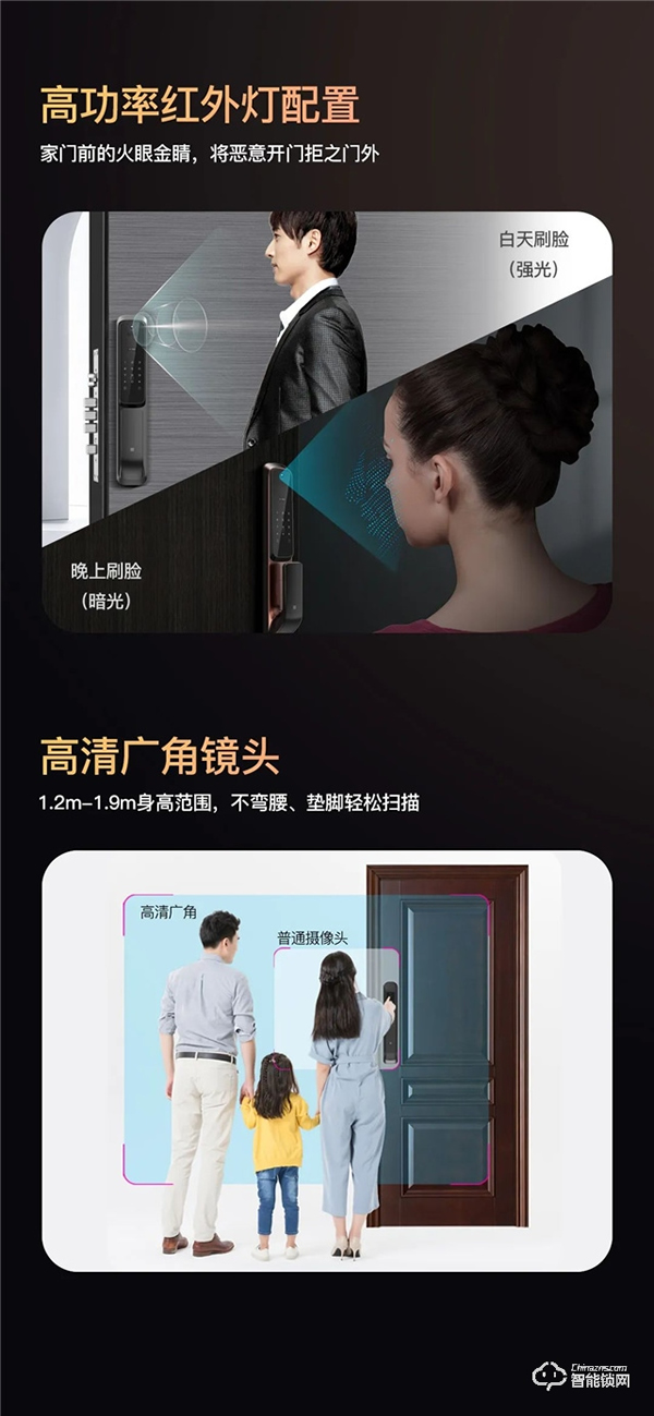 新品上市｜名門K10全自動智能鎖穩，主動可視快，無感刷臉