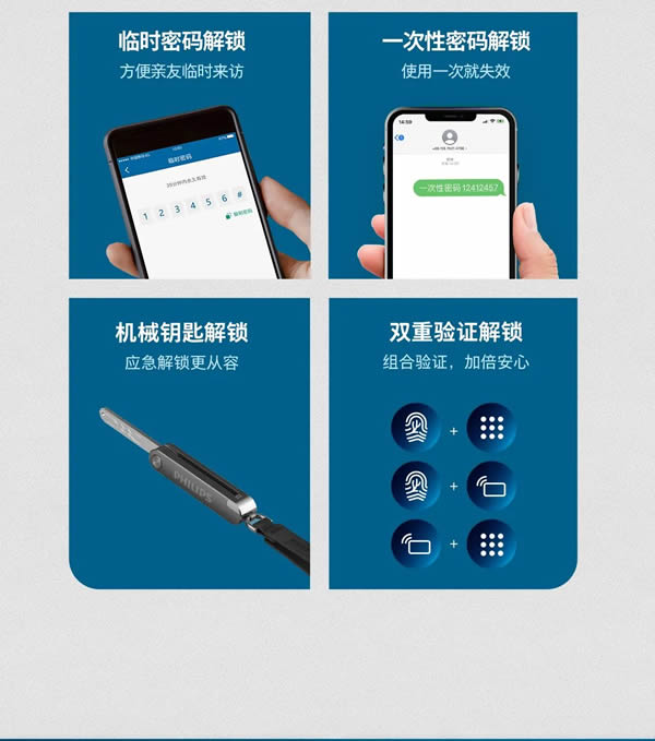 新品上市 | 飛利浦首款指靜脈智能鎖DDL901-VP如期而至，定義全新解鎖體驗