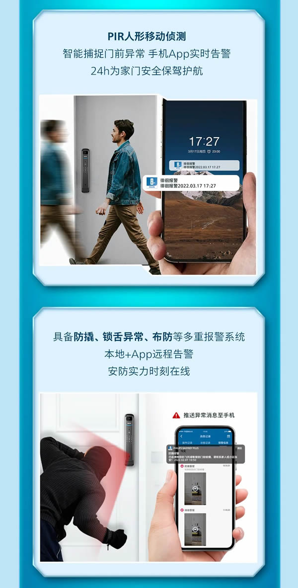 飛利浦智能鎖：還為家門安全焦慮？拒絕內(nèi)耗，我選它！