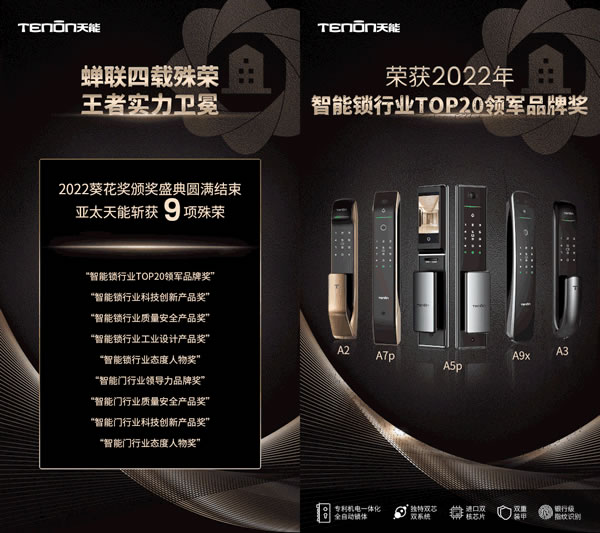 亞太天能斬獲葵花獎9大獎項,四度蟬聯(lián),載譽而歸! 亞太天能斬獲葵花獎9大獎項,四度蟬聯(lián),載譽而歸!