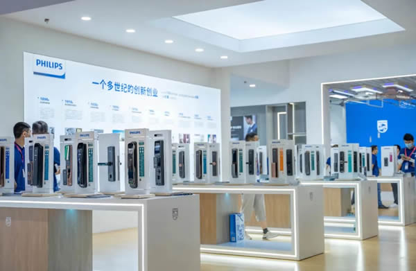 展會直擊 | 飛利浦智能鎖攜新品亮相，C位出圈建博會！