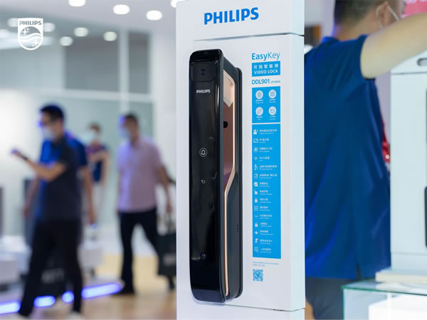 展會直擊 | 飛利浦智能鎖攜新品亮相，C位出圈建博會！