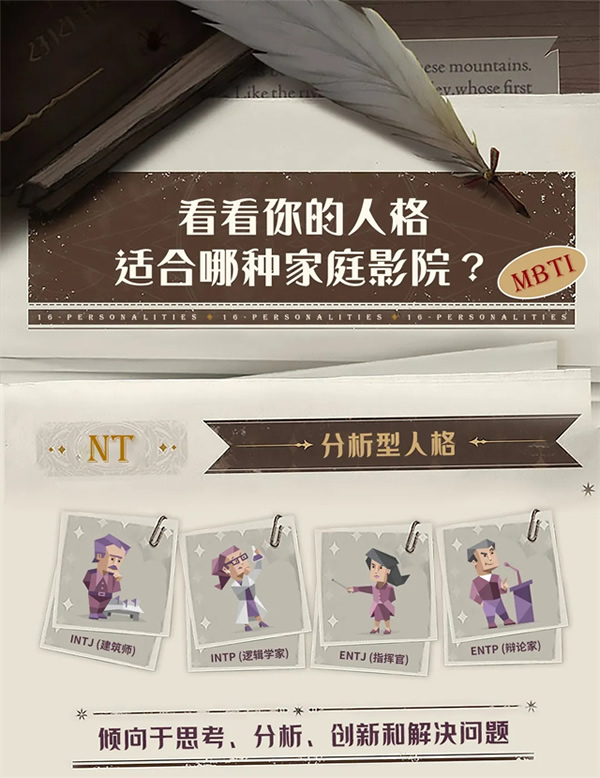 家庭影院也有MBTI?快來看你適合哪種“人格”的影院! 家庭影院也有MBTI?快來看你適合哪種“人格”的影院!